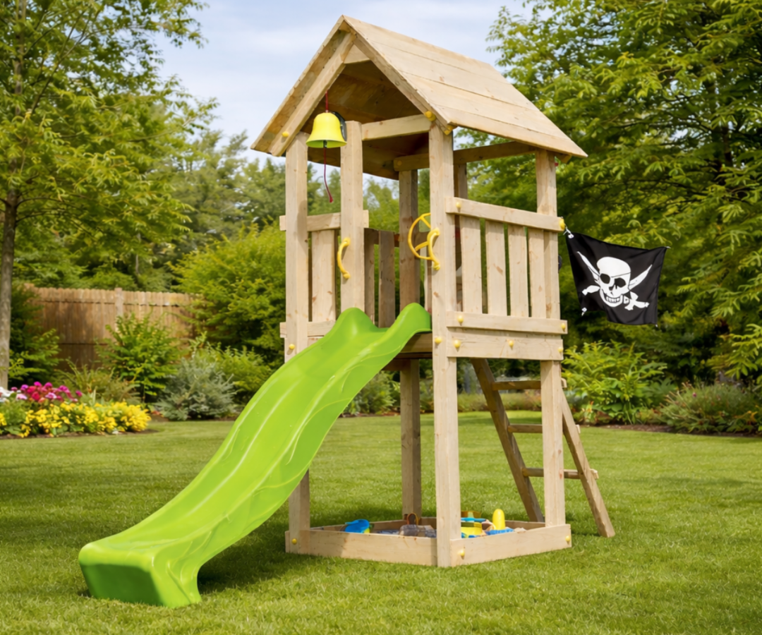 Mänguväljak Kiosk (naturaalne) ainult torn