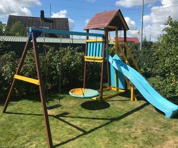 Mänguväljak Belvedere + kiigemoodul Swing