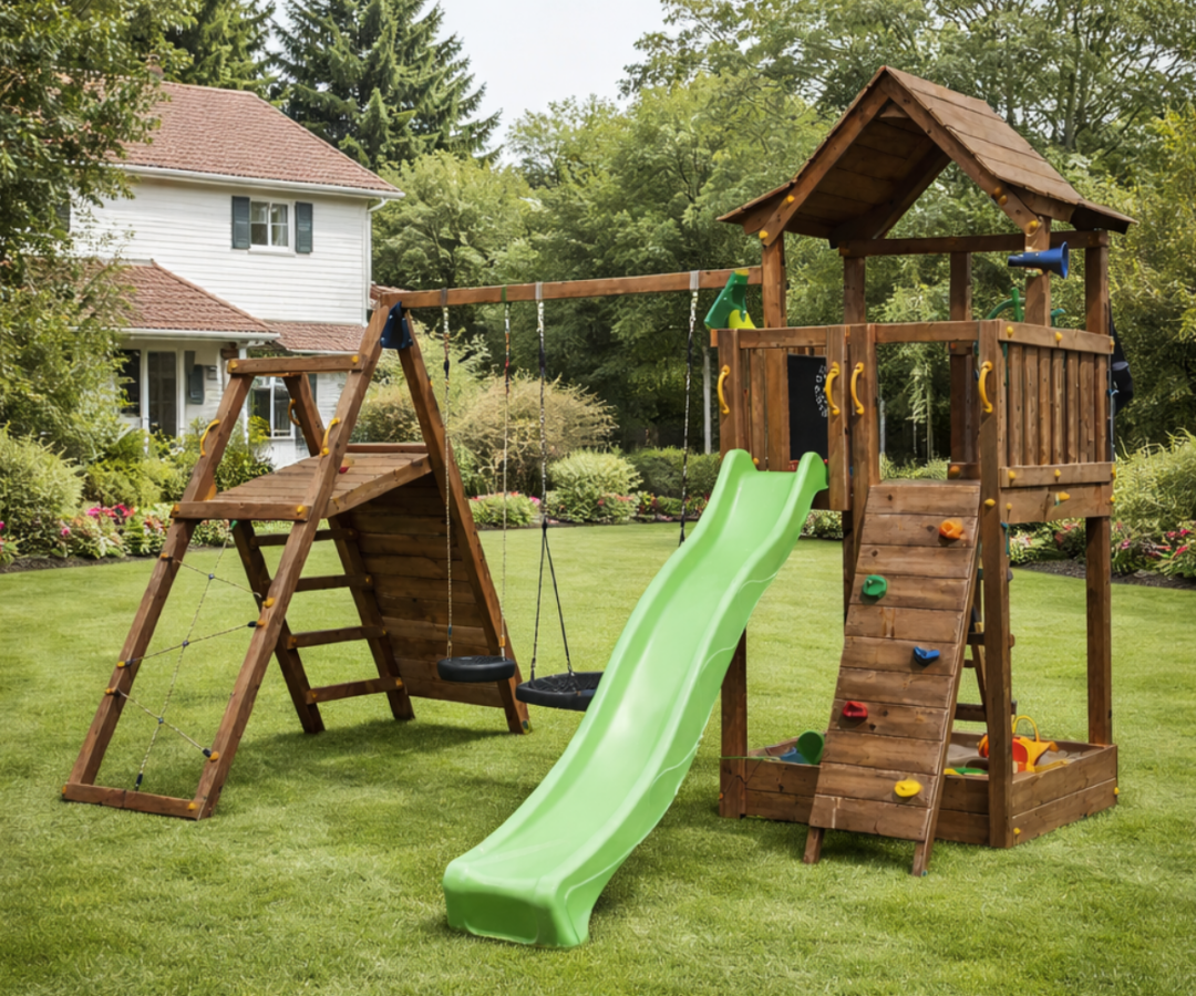 Mänguväljak Pagoda + ronimismoodul Challenger