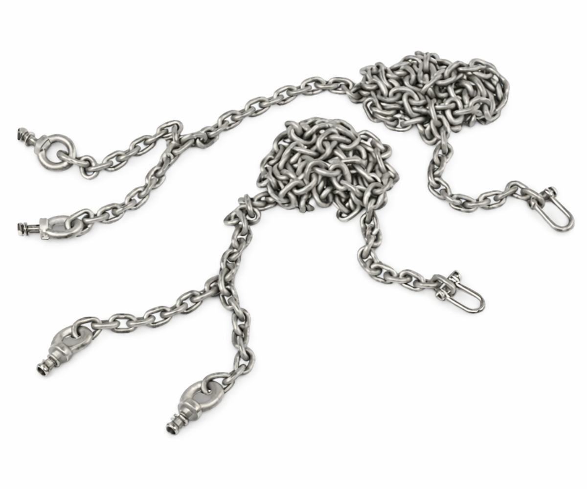 Ilmastikukindlad kiigeketid kummist kiigeistme jaoks