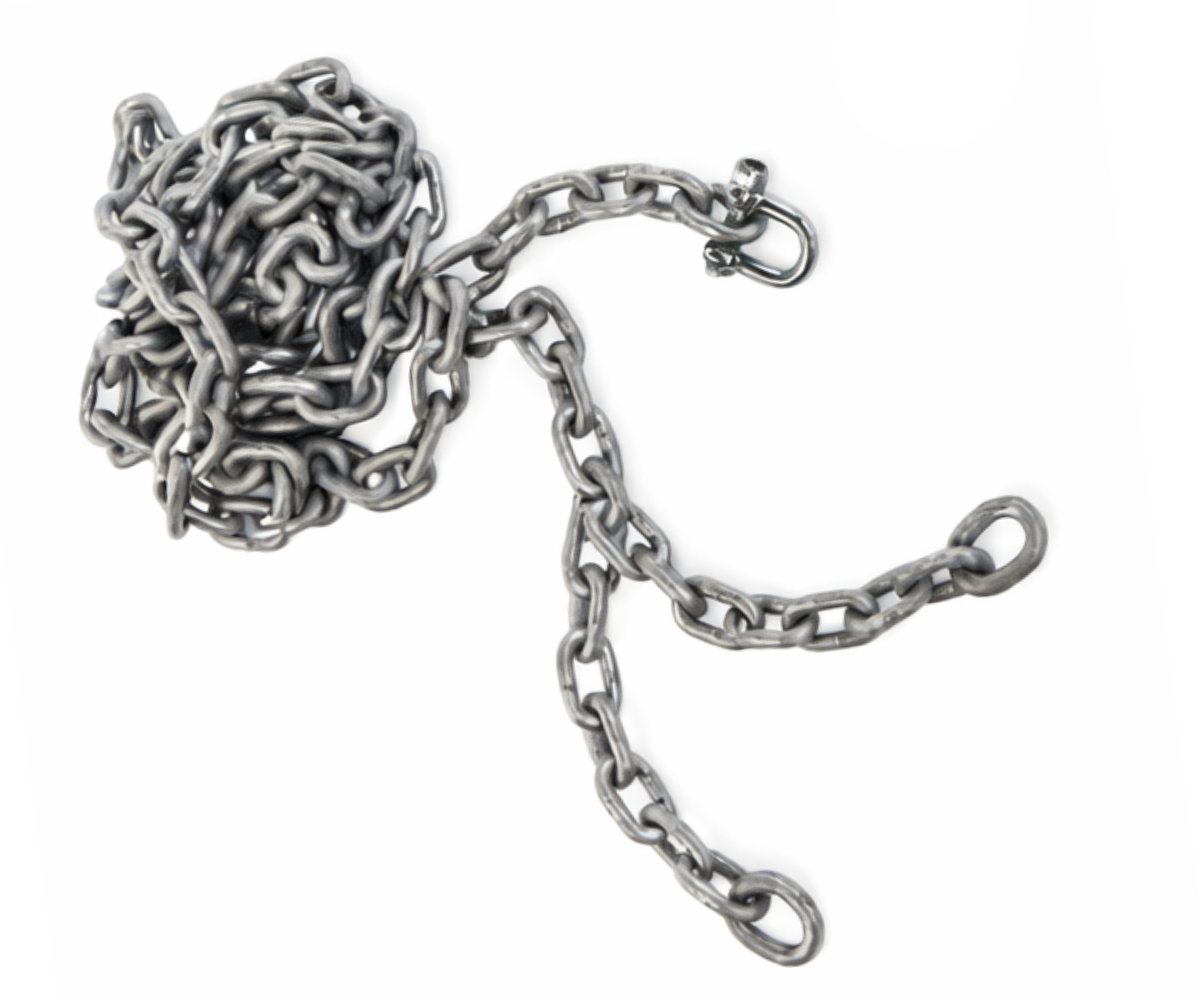 5 mm läbimõõduga vastupidav terasketi detail