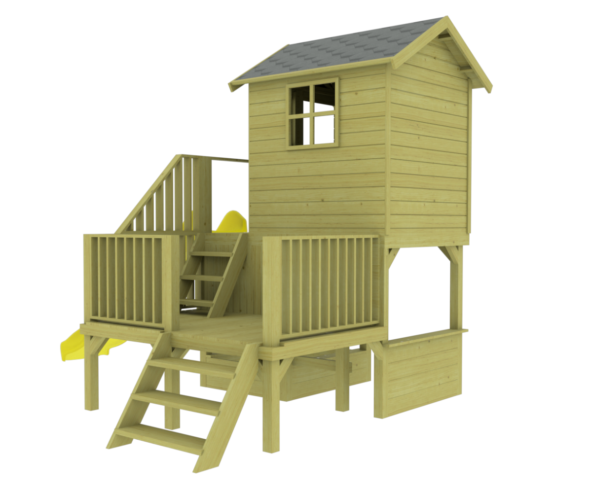 Kvaliteetne mängumaja laste aeda