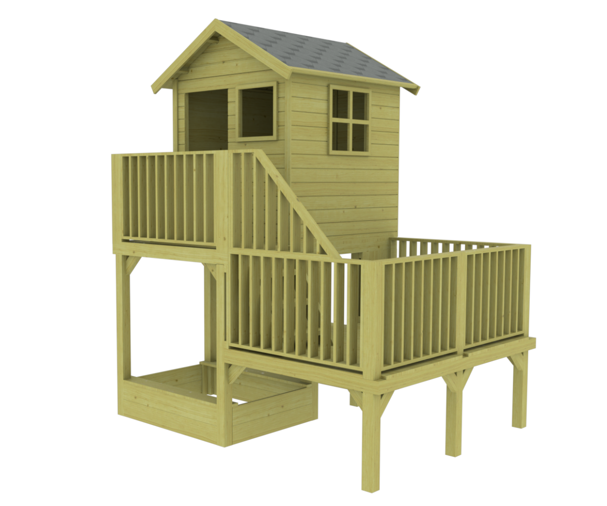 Mängumaja immutuse toon aias