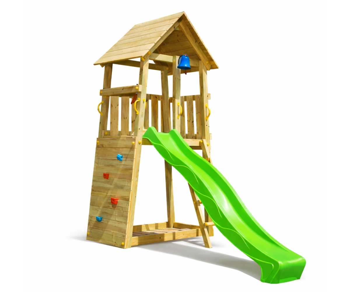 Mänguväljak Belvedere (naturaalne) liumäega