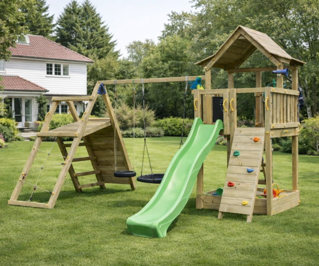 Mänguväljak Pagoda + ronimismoodul Challenger