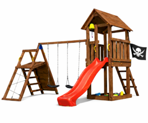 Mänguväljak Kiosk + ronimismoodul Challenger (immutatud) kiigeistmed