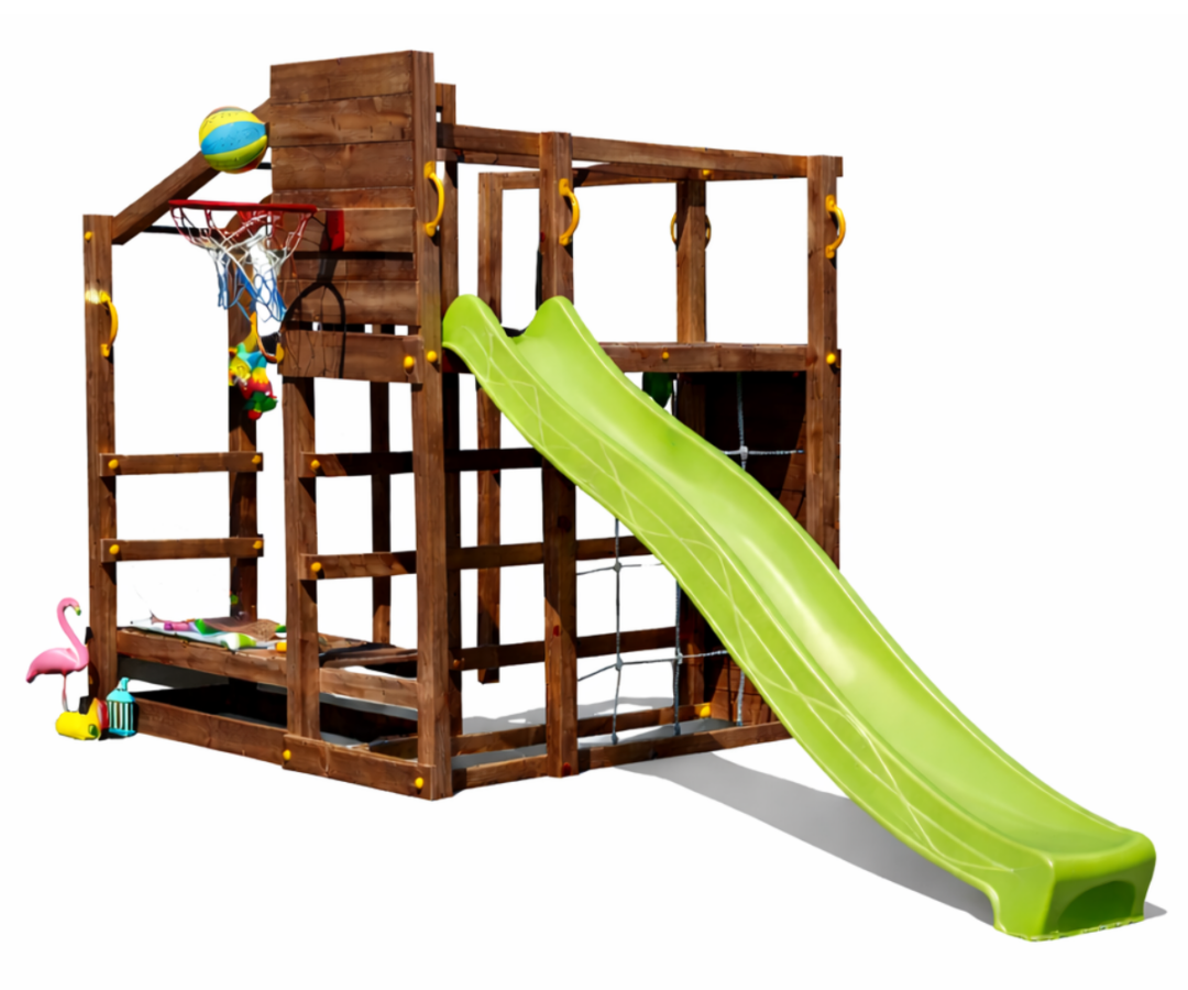 Mänguväljak Crossfit (immutatud) liumäega