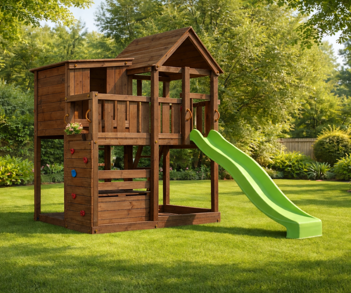 Mänguväljak Palazzo (immutatud) pruuni tooni