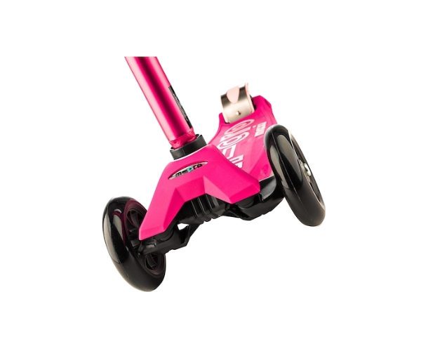 Laste tõukeratas Micro Maxi Deluxe (roosa), lastele 5-12 aastat