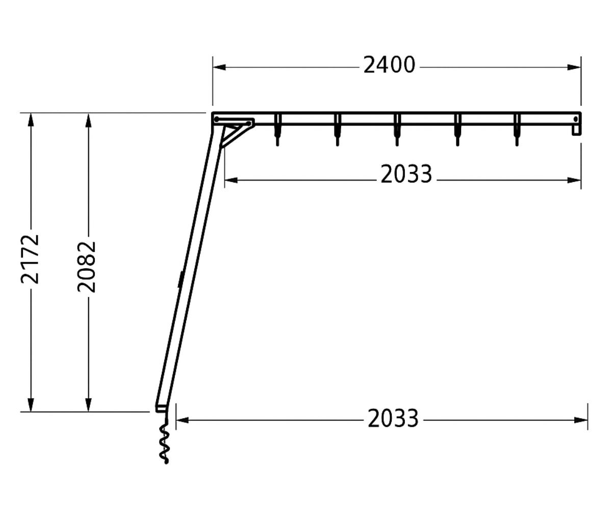 Kiigemoodul Swing 240cm