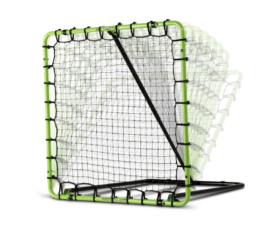 Treeningvärav EXIT Tempo Rebounder 120x120cm, roheline/must