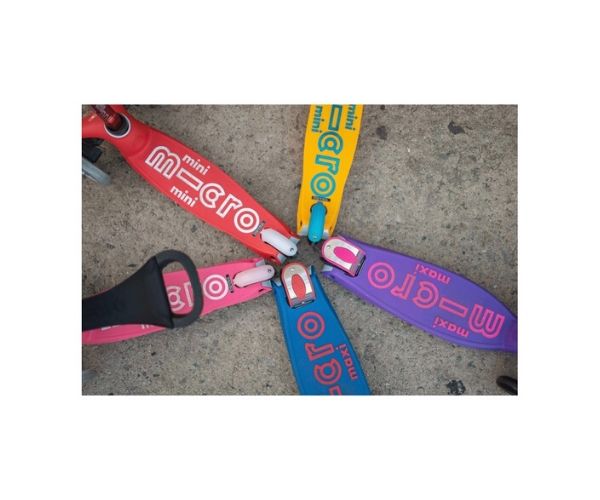 Laste tõukeratas Micro Mini Deluxe 3in1 roosa