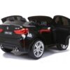 Laste elektriauto BMW X6M 2x120W must, puldiga (2-kohaline)