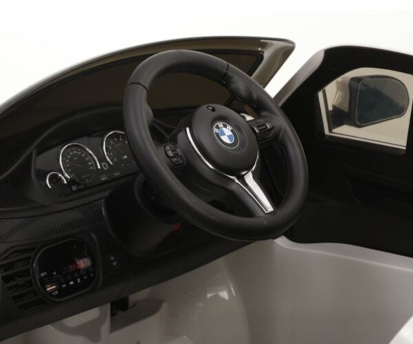Laste elektriauto BMW X6M 2x45W must, puldiga