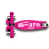 Tõukeratas klapitav Micro Maxi Deluxe LED (5-12a), roosa