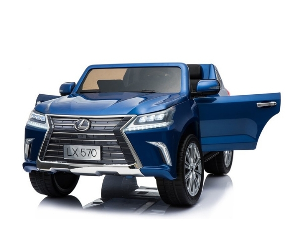 Laste elektriauto Lexus LX570 4×45W sinine, puldiga