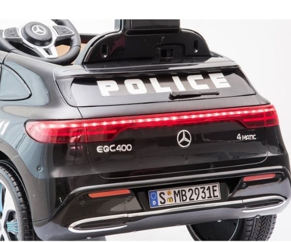 Laste elektriauto Mercedes EQC 400 2×45W Politsei, puldiga