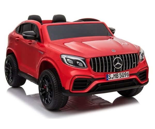 Laste elektriauto Mercedes GLC63S AMG 4×45W punane, puldiga