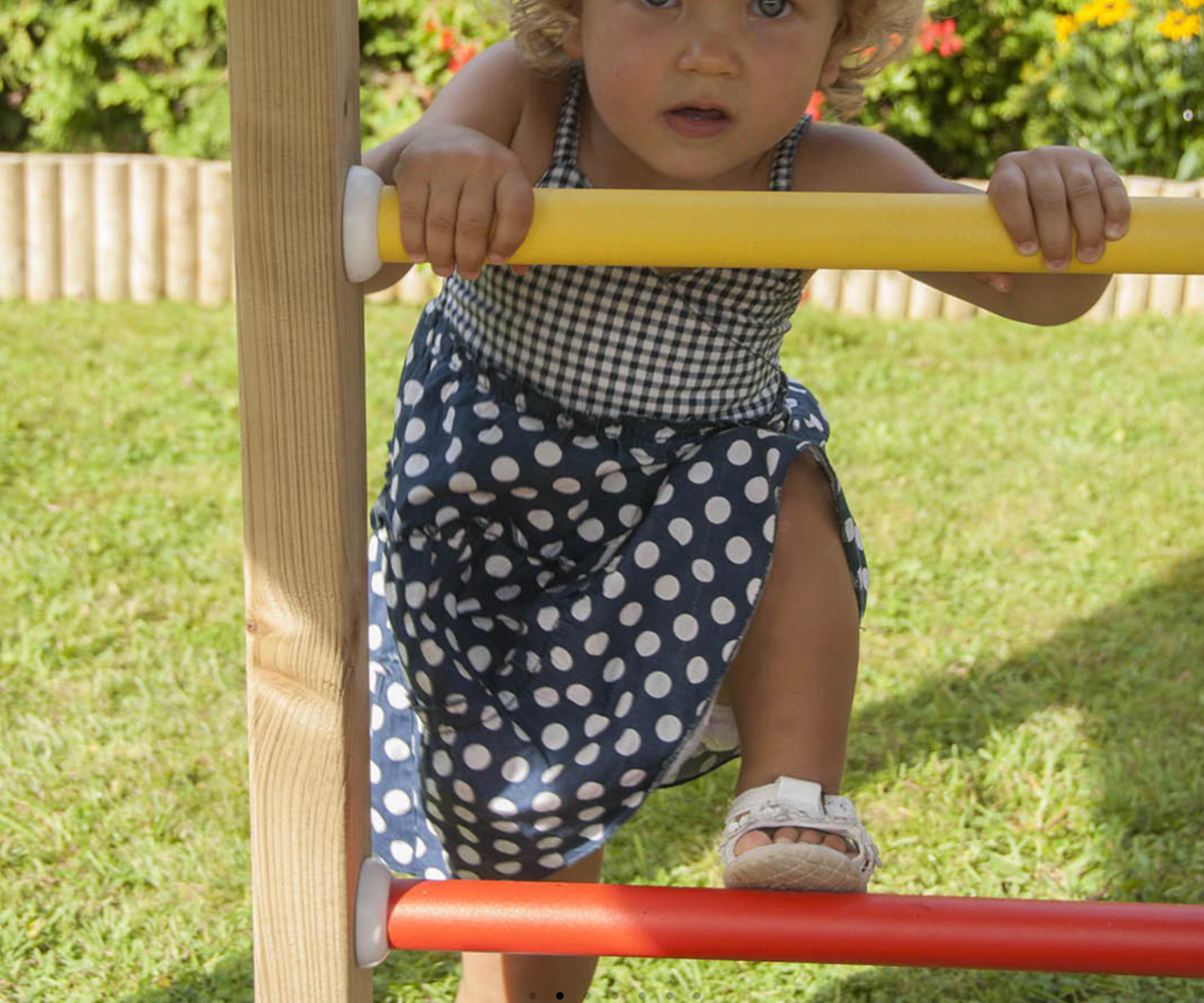 Kõmisev sild ja teleskoop Jungle Gym Voyager ronilal