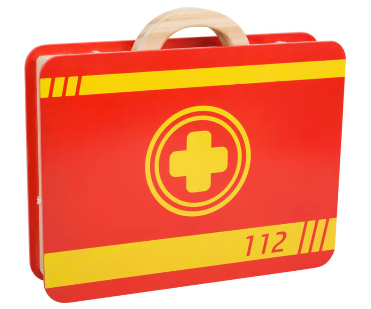 Vererõhumõõtja, stetoskoop ja termomeeter arstimängu komplektist