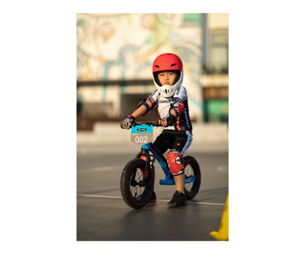 Laste jooksuratas Micro Balance Bike Deluxe (sinine), lastele vanuses 2-5 eluaastat (4)