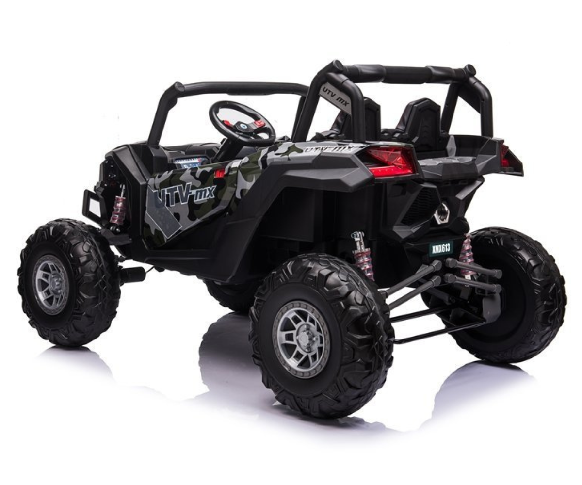 Laste buggy UTV-MX kahe istme, avatavate uste ja 3 kiirusrežiimiga