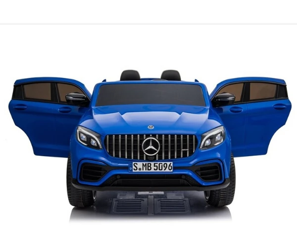 Laste elektriauto Mercedes GLC63S 4×45W sinine, puldiga (2-kohaline) (5)