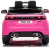Laste elektriauto Range Rover 2x45W, roosa (4)