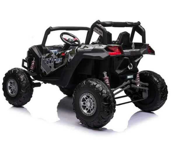 Laste elektriline Quad Buggy XMX613, 4X60W kamuflaaž, LCD ekraan (3)