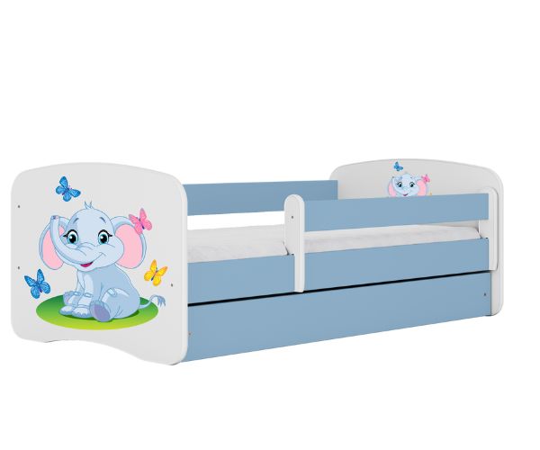 Lastevoodi 'Babydreams' voodikastiga 80x180, sinine