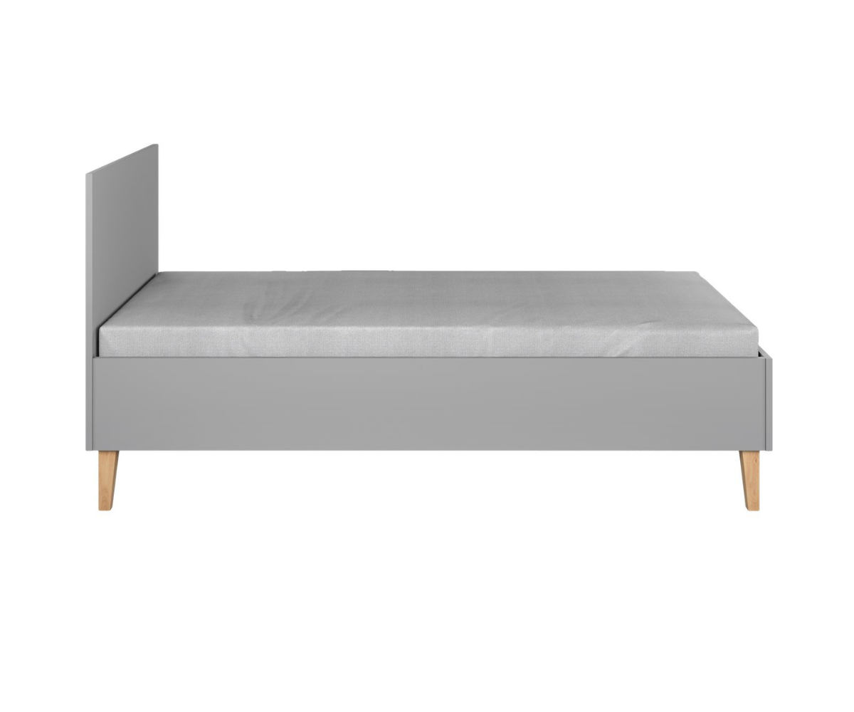Lastevoodi KUBI 80x180cm puidust jalgadel - hall
