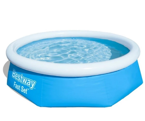 Täispuhutav välibassein 'Bestway' ø244x66cm kassettfilterpumbaga, sinine (3)