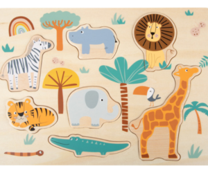 Puidust loomade pusle, "Safari"