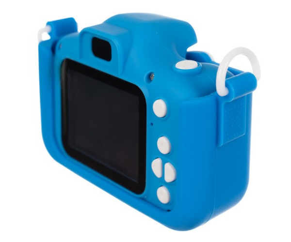 Laste digitaalne fotokaamera, sinine