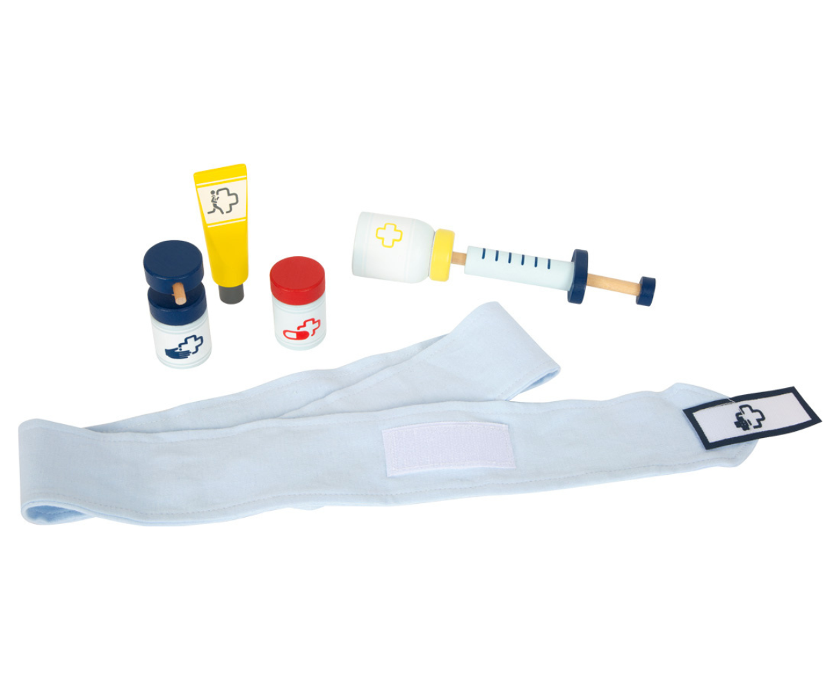 Puidust vererõhumõõtja manseti ja pumpaga