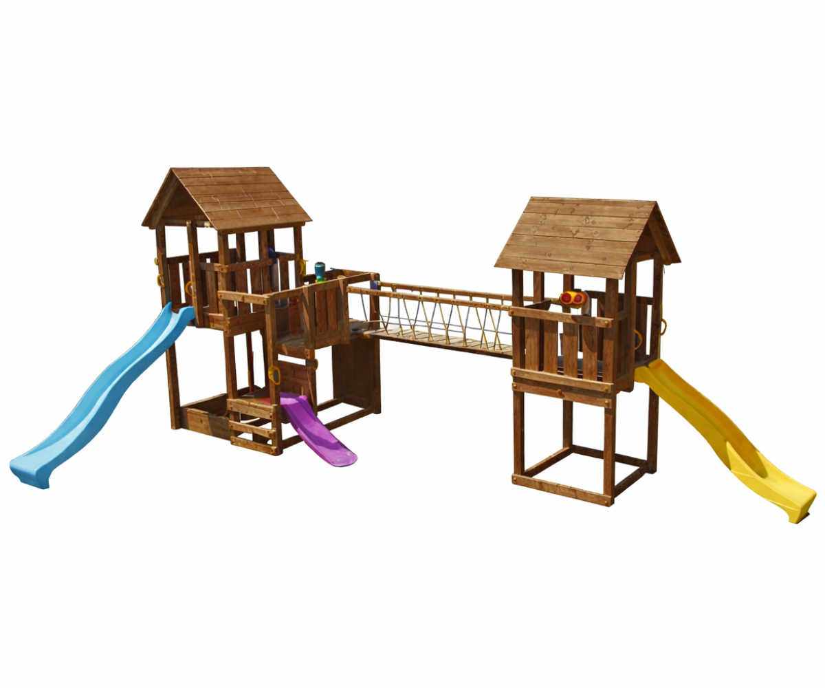 Mänguväljak Penthouse + Kiosk + sild (immutatud) kaks torni