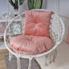 Pehmenduspatjade komplekt toolile, roosa samet