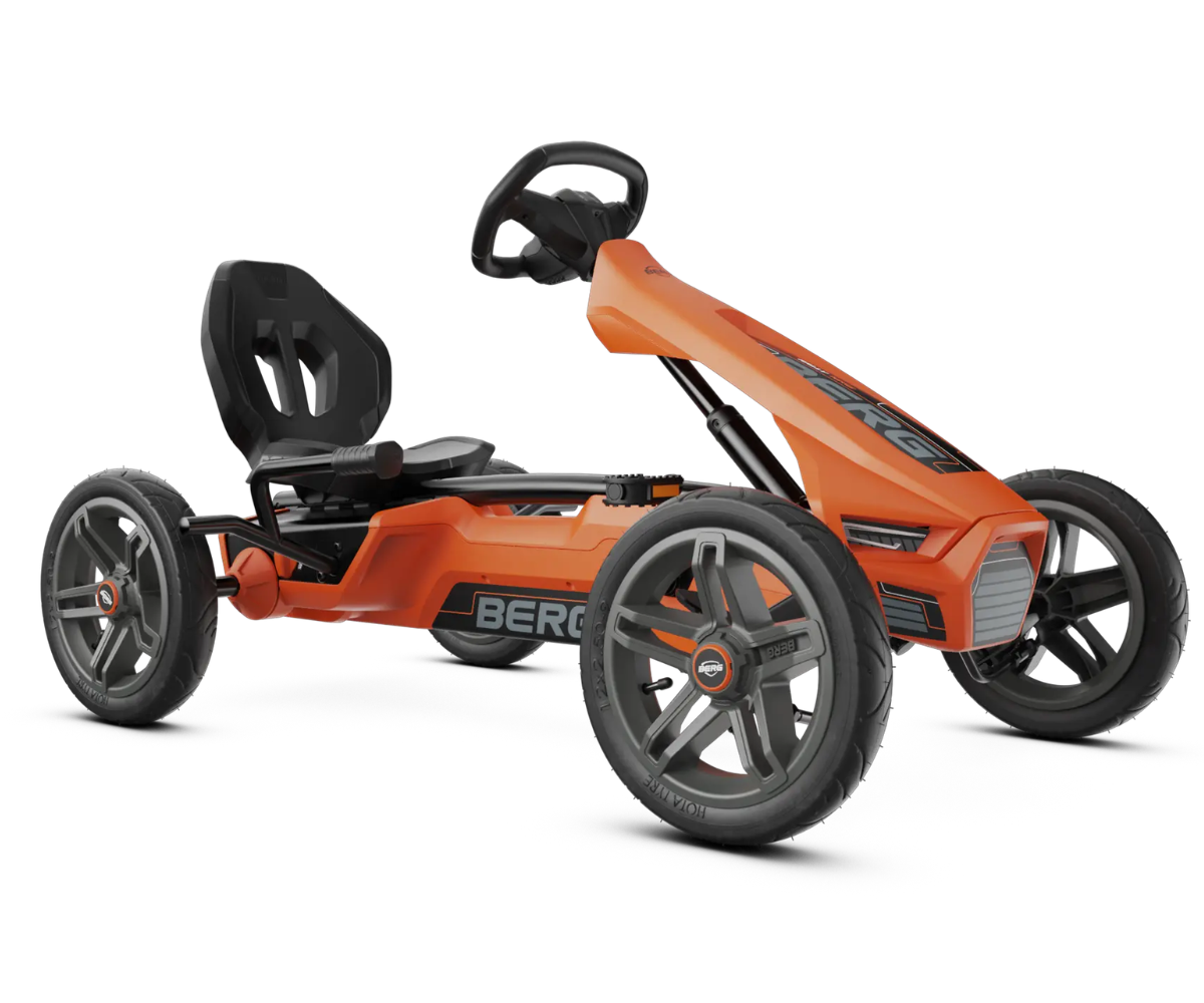 Berg Rally NRG Orange kartauto koos Soundbox Race helisüsteemiga