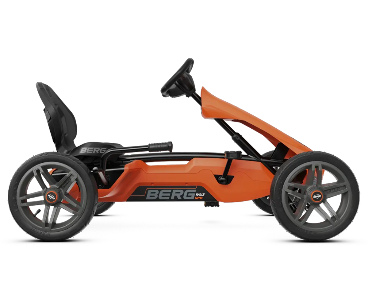Laste pedaalkart Berg Rally Orange õues sõitmiseks