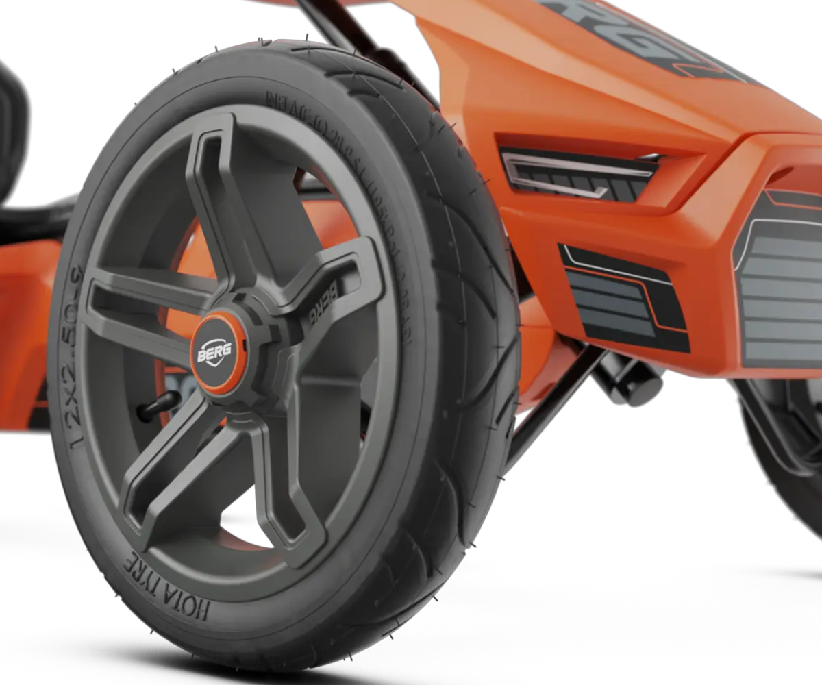 Pedaalidega kartauto Berg Rally Orange BFR süsteemiga