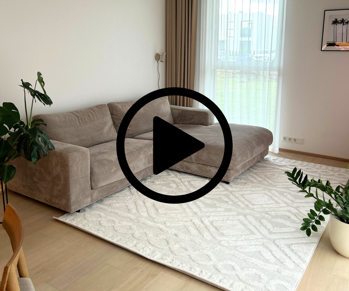 Pehme vaip elutuppa Focus Boho vibes, kahetasandiline 2