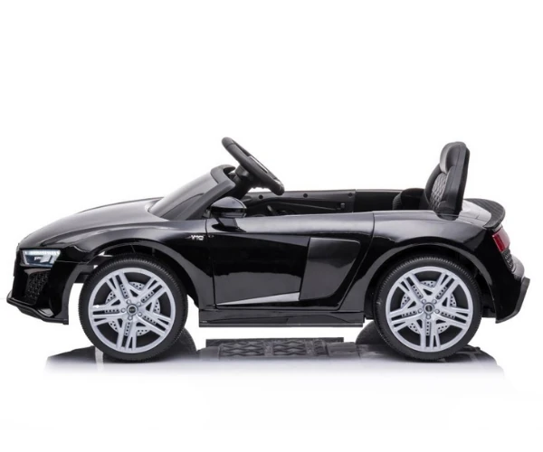 Laste elektriauto Audi R8 2x45W must, puldiga, 1-kohaline