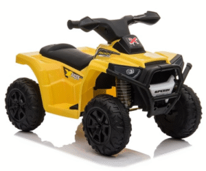 Laste elektriline ATV XH116 kollane – esivaade sportliku disainiga