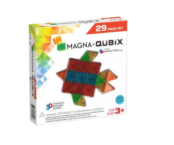 Magna-Tiles magnetklotsid 29-osaline komplekt Magna-Qubix