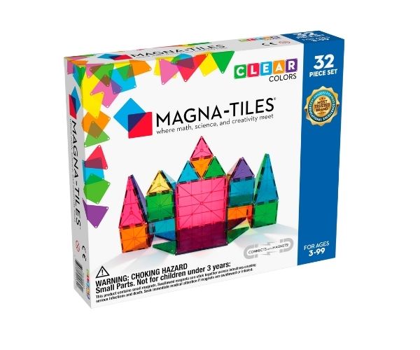 Magna-Tiles magnetklotsid 32-osaline komplekt Classic
