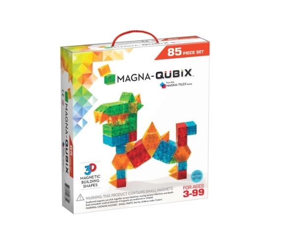 Magna-Tiles magnetklotsid 85-osaline komplekt Magna-Qubix