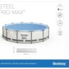 Välibassein 'Bestway Steel Pro Max ø366x100cm filterpumba ja redeliga, valge