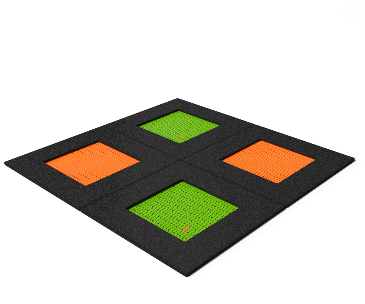 4-kohaline maasisene batuut