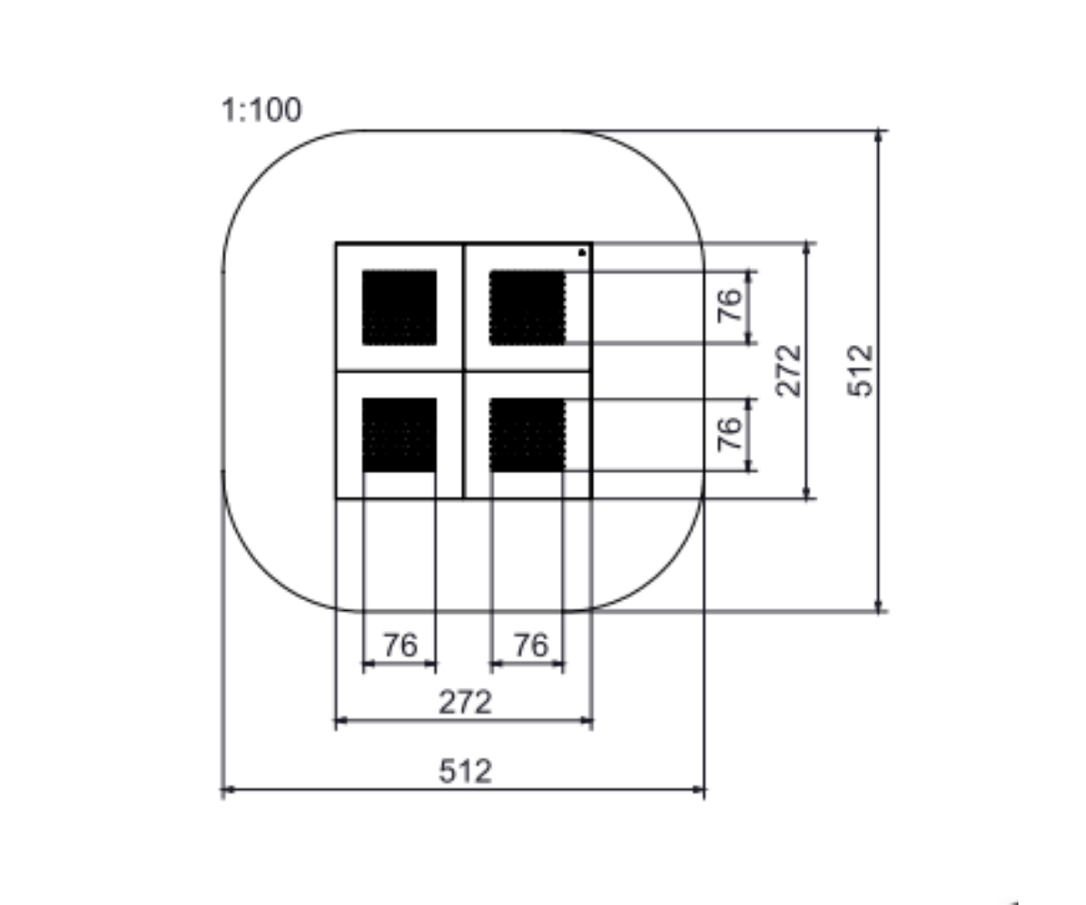Batuudi 4209 joonis mõõtudega