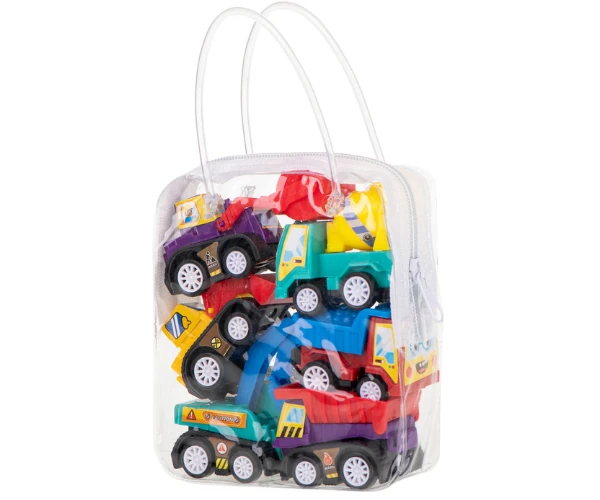 Veomootoriga ehitusplatsi mänguautod 6tk